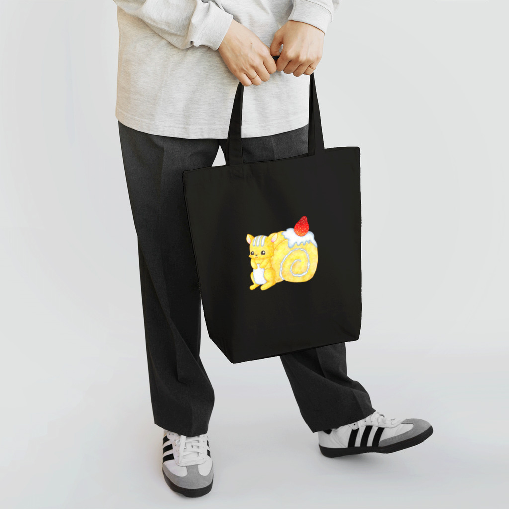 satoayaのアニマルカフェのフードアニマル　ロールケーキリス Tote Bag