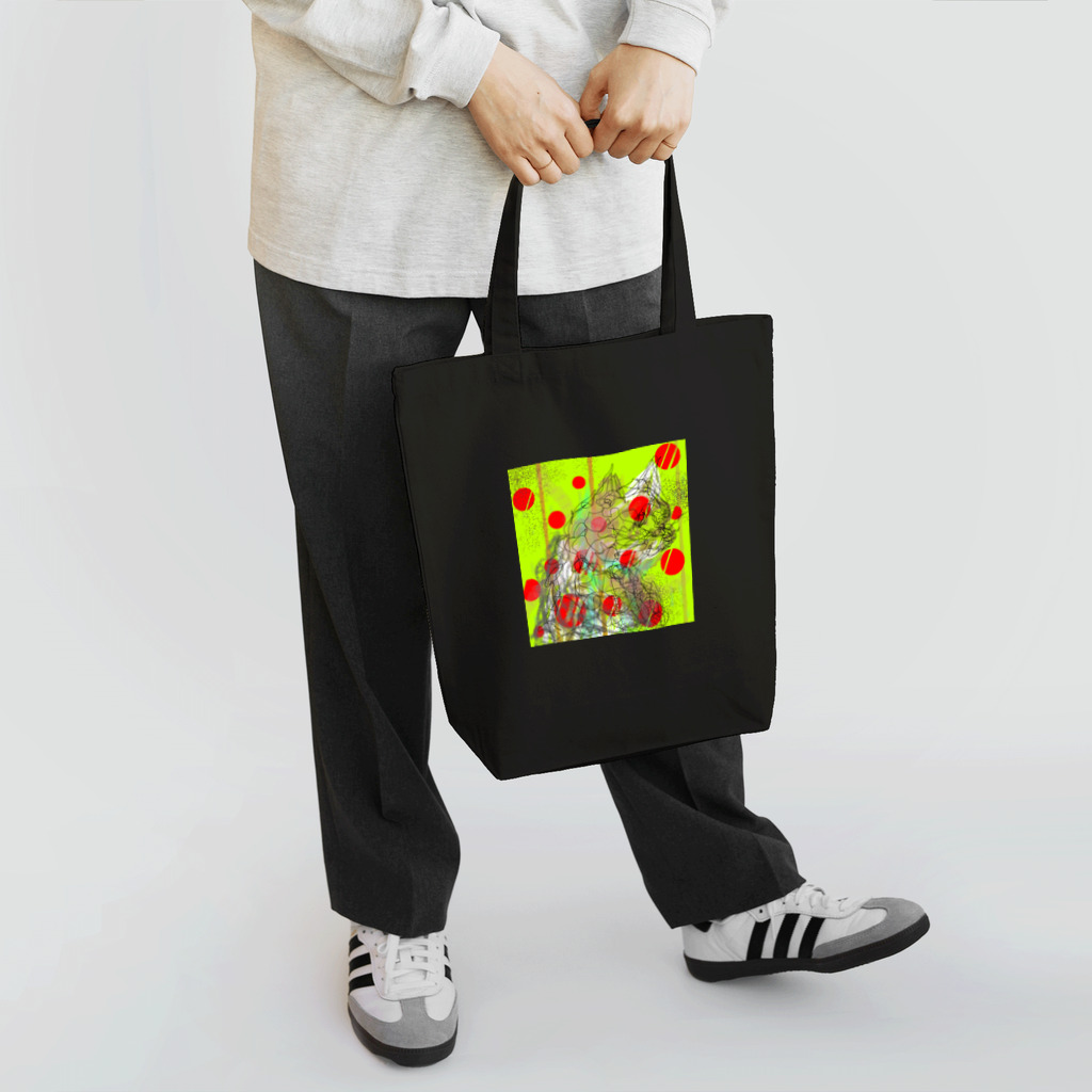 酢鶏.comのたくさん遊んで帰ってきたねこ Tote Bag