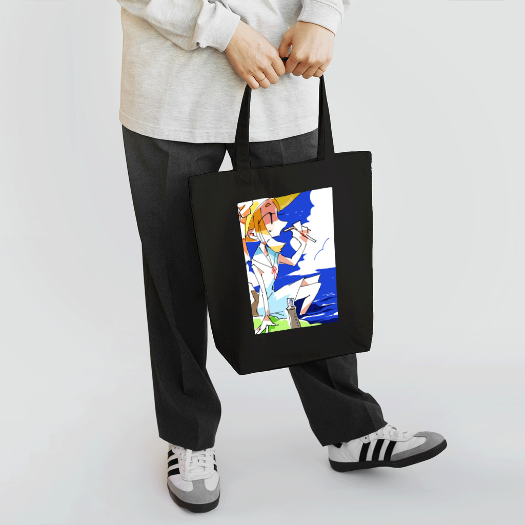 谷底の水分補給ちゃん Tote Bag