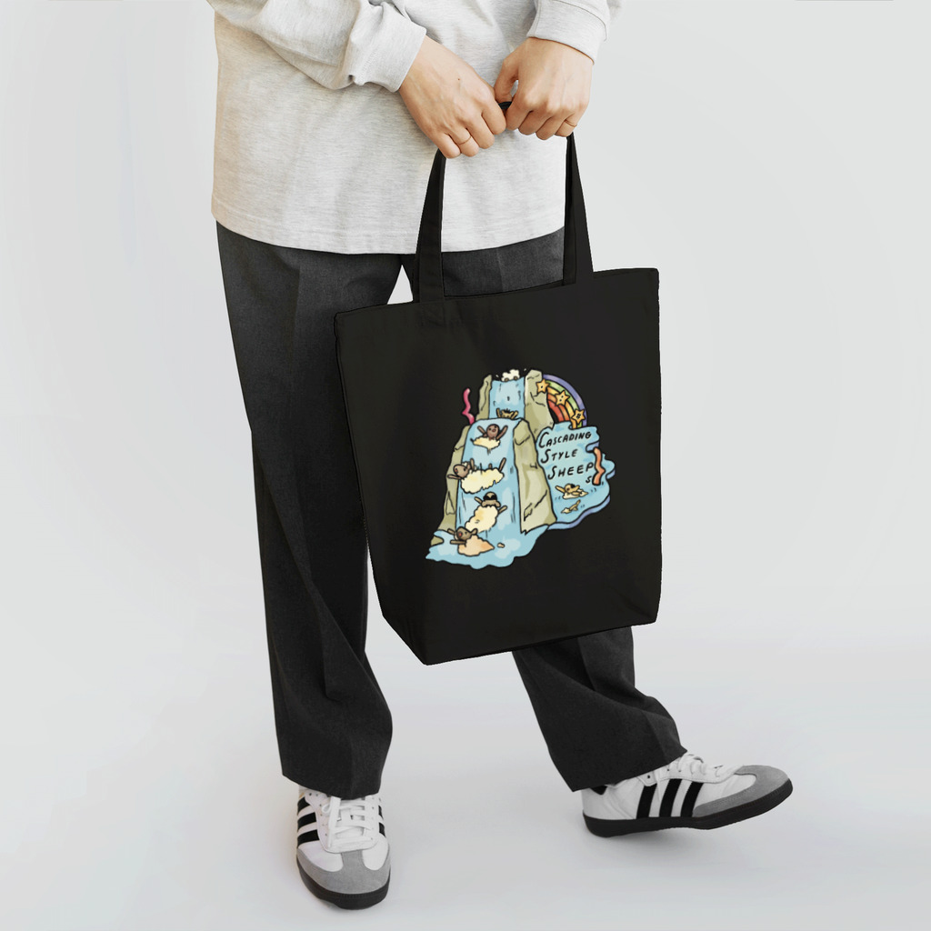 シェリーズワールドのCSS Cascading Style Sheep Tote Bag