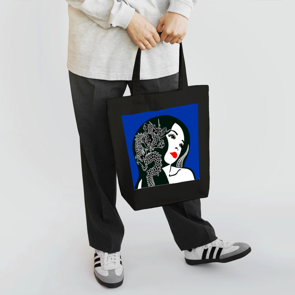 BlueのLady RGB dragon  Tote Bag