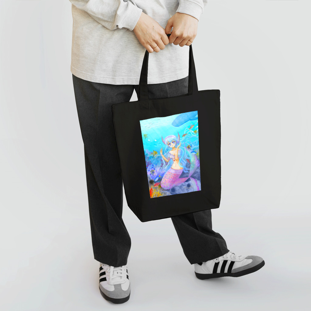 ＮＯＲＴＨ★ＳＴＡＲ　　　　　　　　　　　　のーす　すたあの人魚 Tote Bag