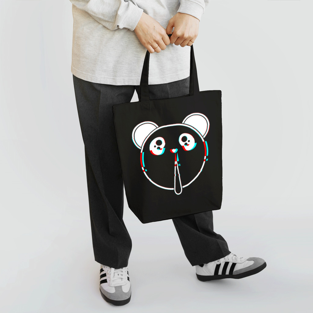 BIEN des PIENのBIEN des PIEN　ぴえんパンダ（グリッチ） Tote Bag