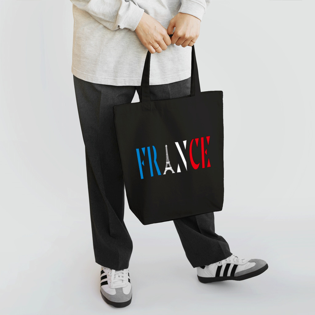 Ａ’ｚｗｏｒｋＳのFRANCE(英字＋１シリーズ) Tote Bag