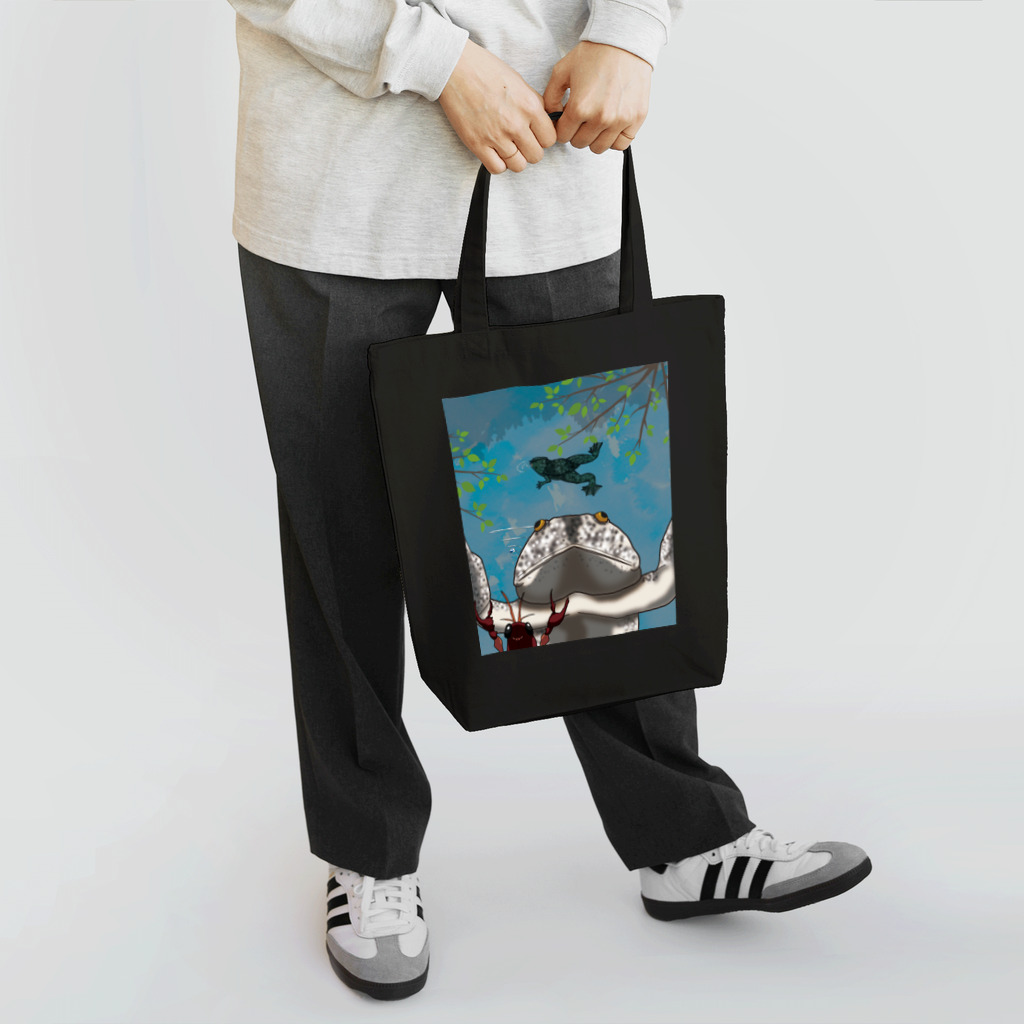 Drecome_Designのアフリカツメガエル Tote Bag