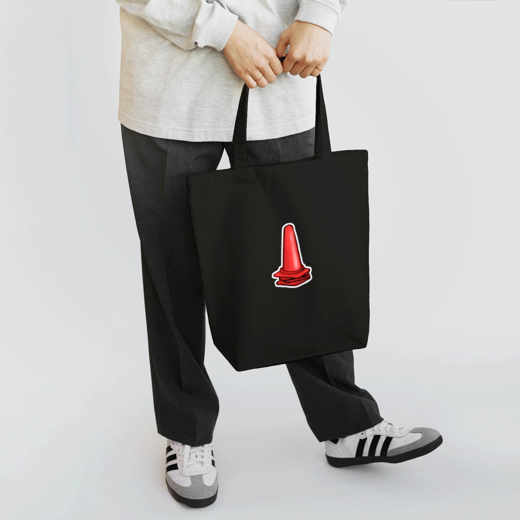 おそばの重なり三角コーン Tote Bag