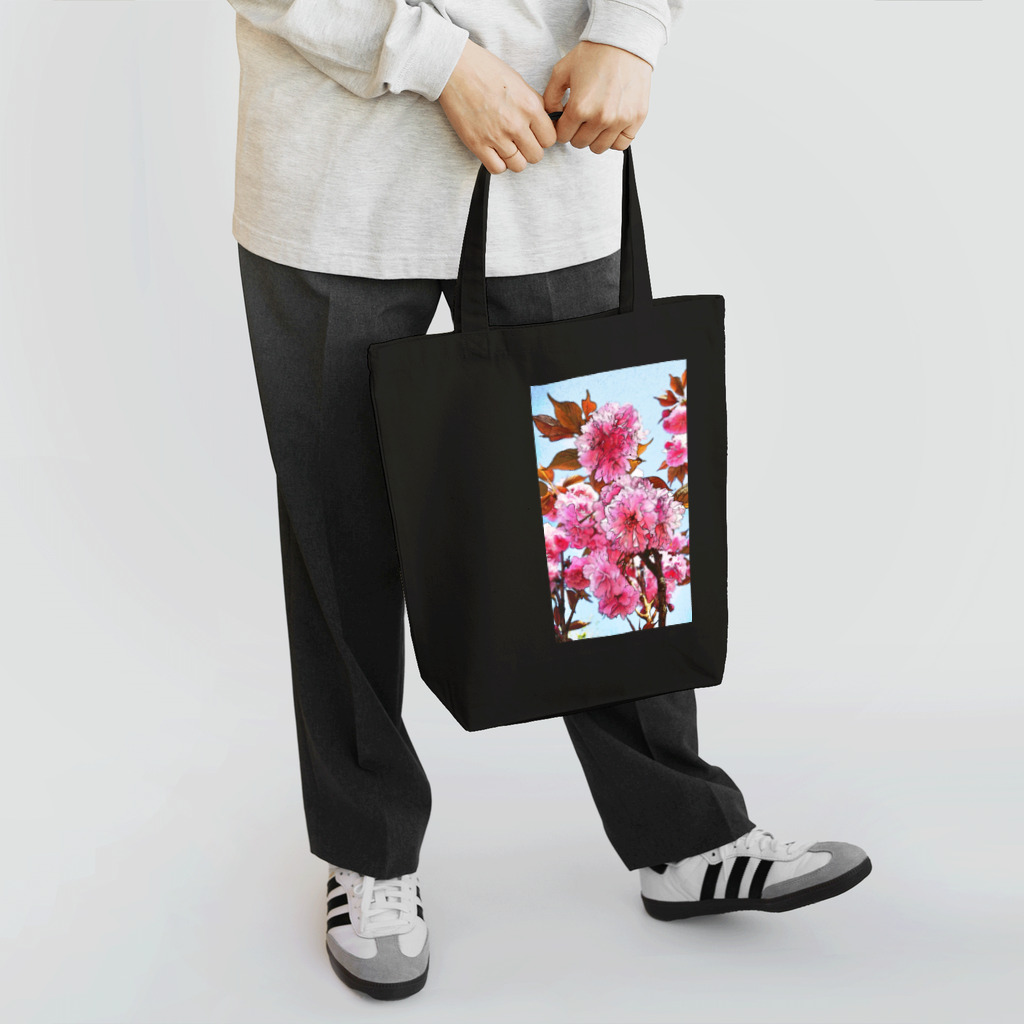 LalaHangeulの八重桜 Tote Bag