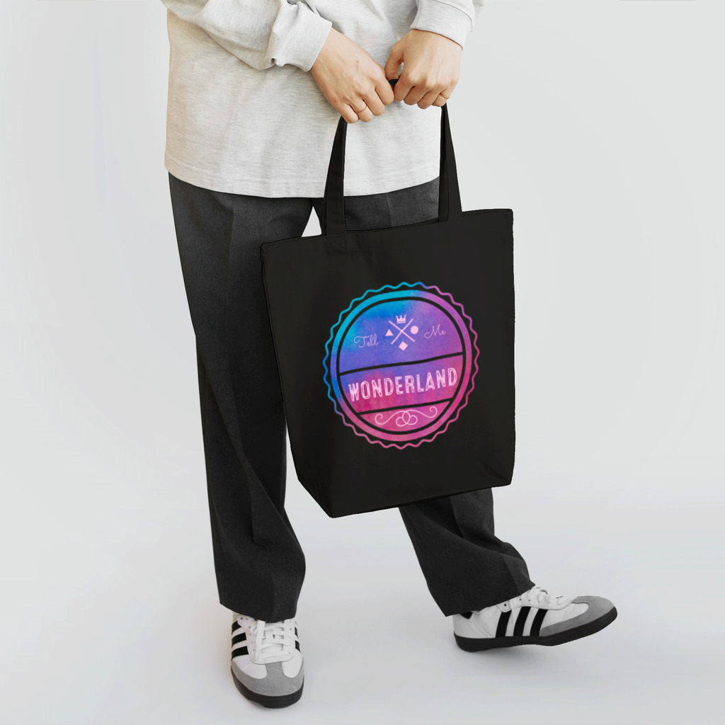 スーパーマーケット🛒のTELL ME wonderland 色違いver. Tote Bag