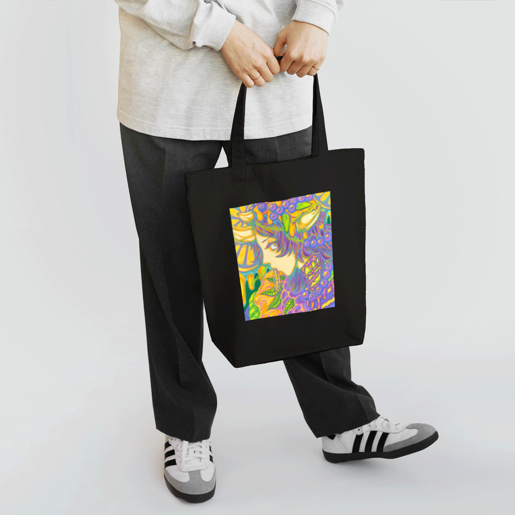 ヒビュウのサイとレモンケーキ Tote Bag