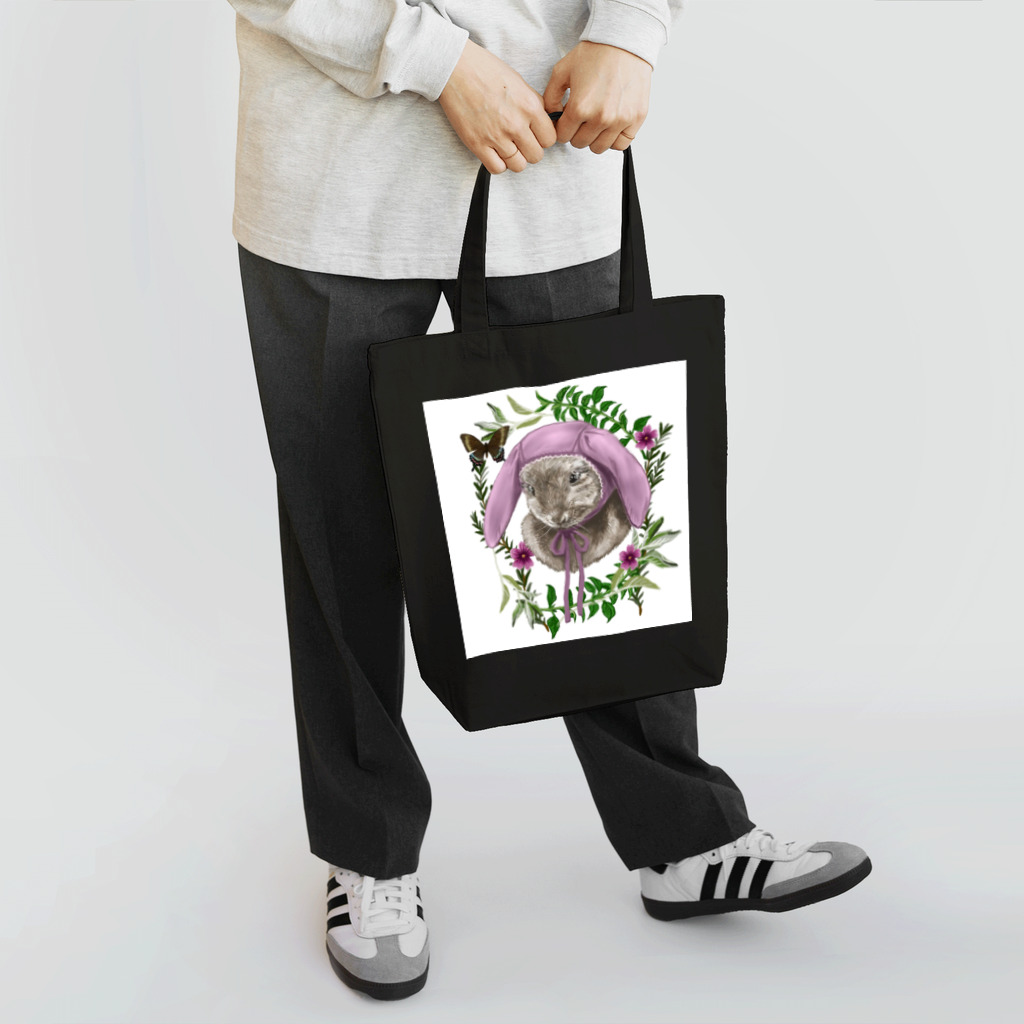 塩大福のボンネットうさまる Tote Bag