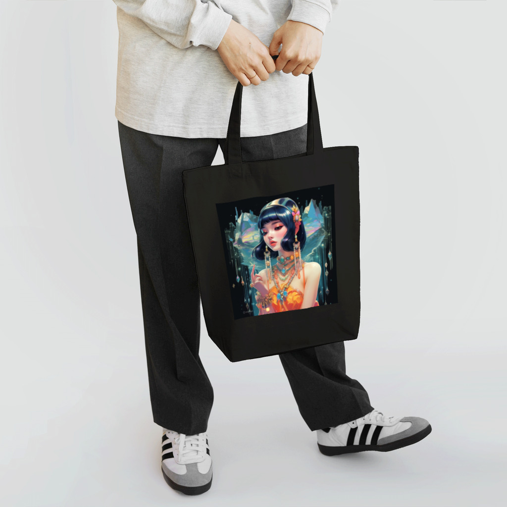 mushroomallowのCRYSTAL GIRL -B- Tote Bag