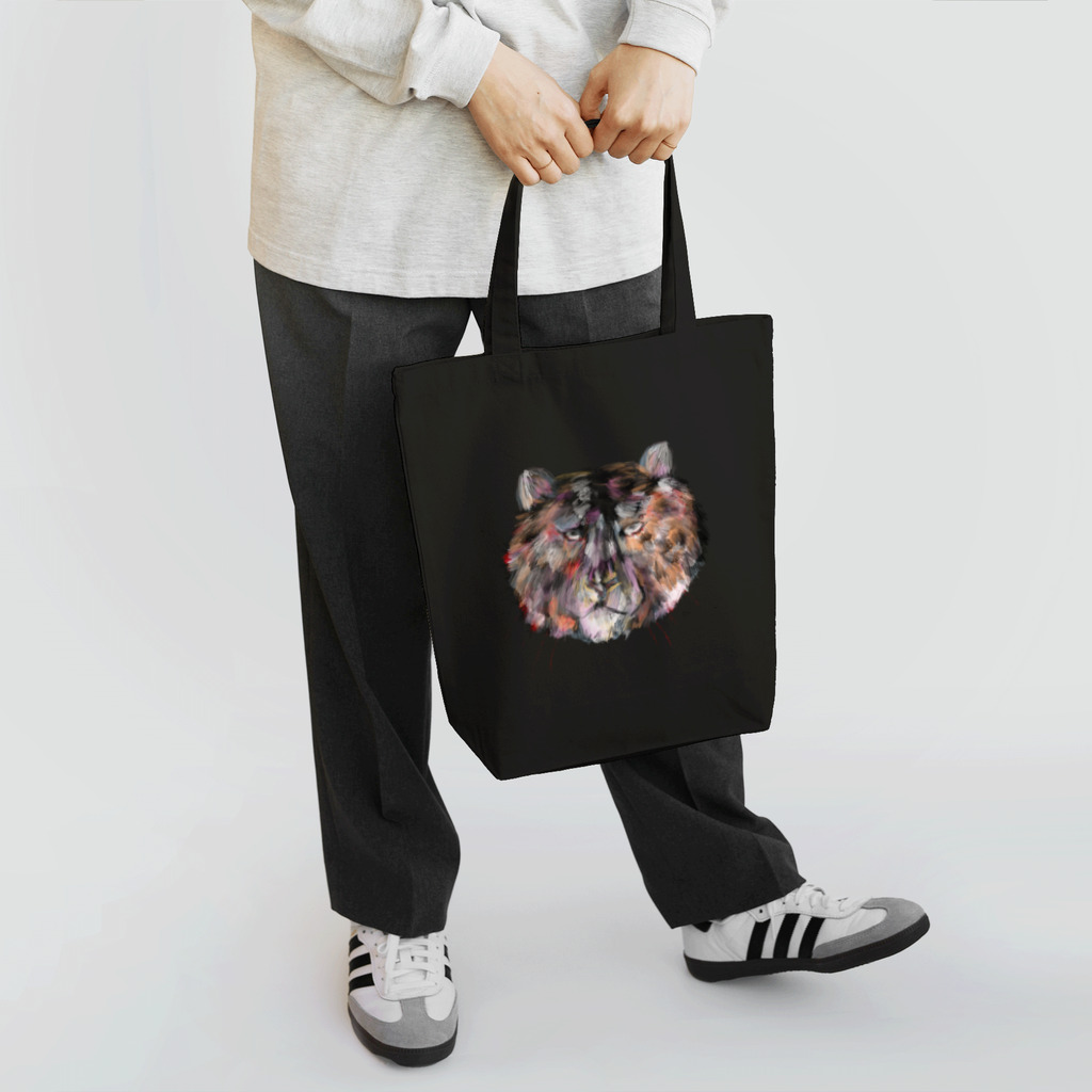 yamamotoeriの右足が痛い虎 Tote Bag