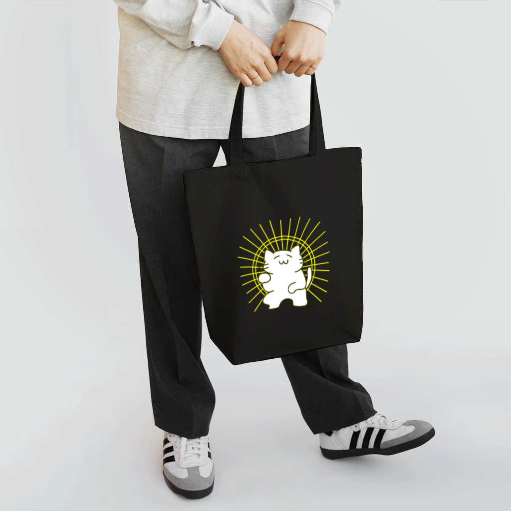 ねこまんまの光背 Tote Bag