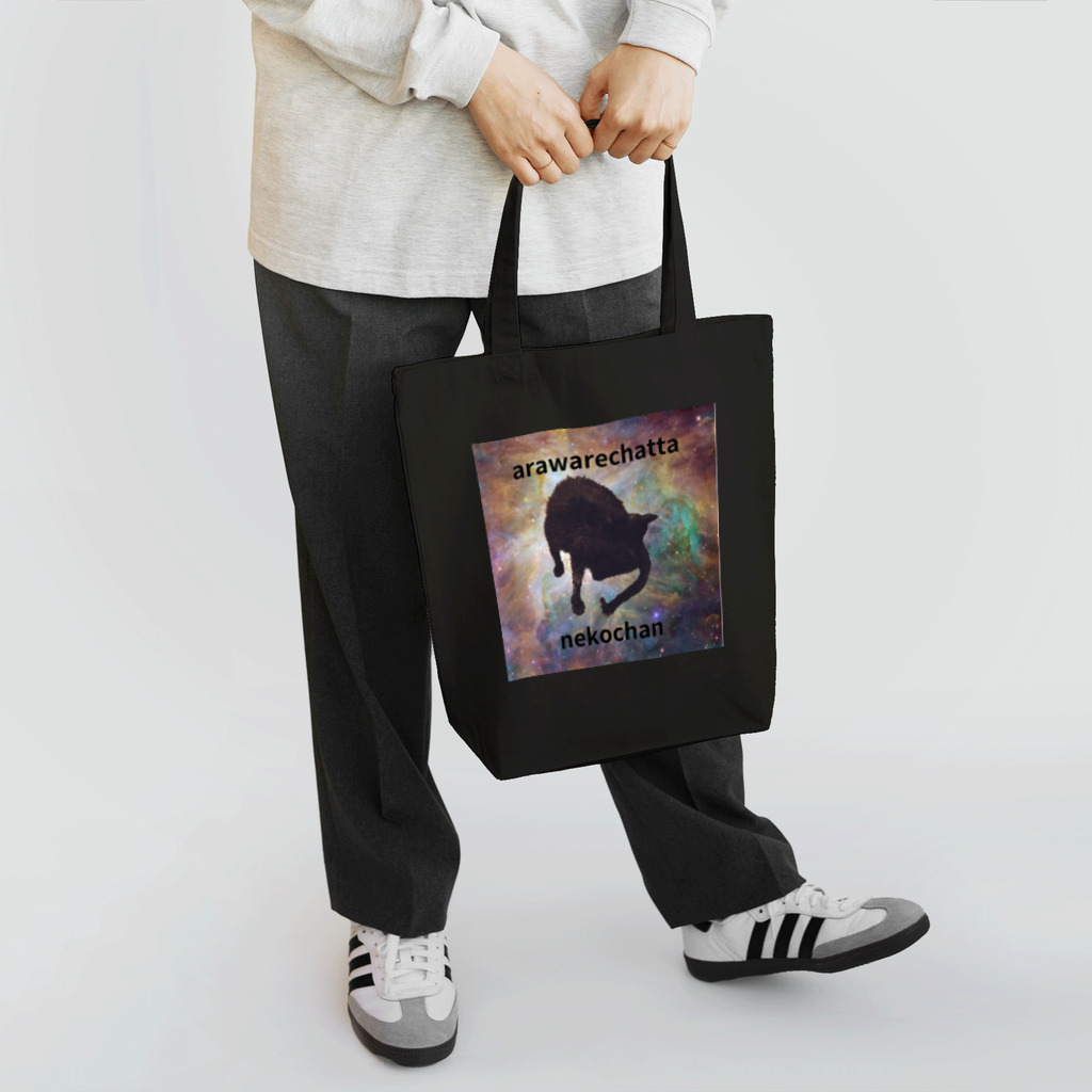 積み木のarawarechatta nekochan Tote Bag