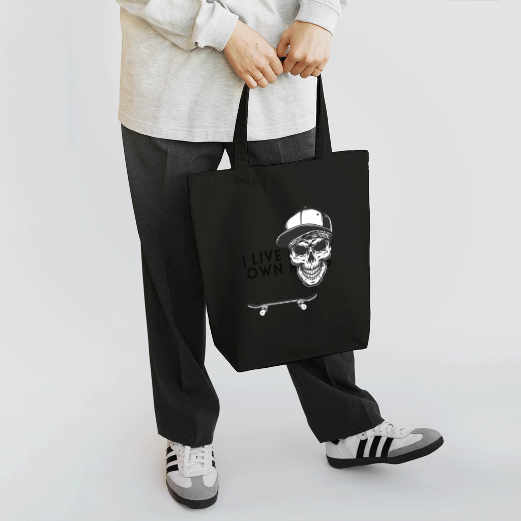 CHIBE86の "I live by my own rules." Tote Bag