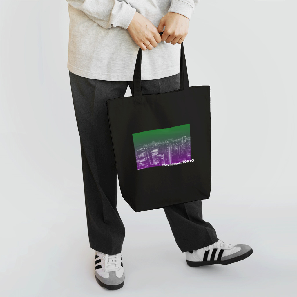 東京シティポップ_TOKYO CITY POPの東京シティポップ_Toranomon Tote Bag