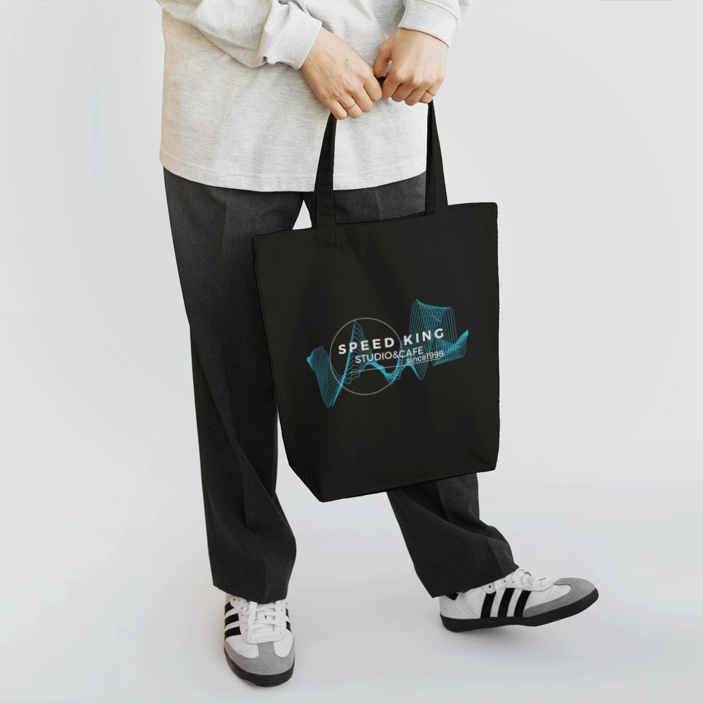 donation for Speed KingのSpeed Kingロゴ入りトートバッグ Tote Bag