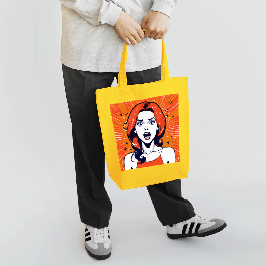 nininbaori shopのタエコさん Tote Bag