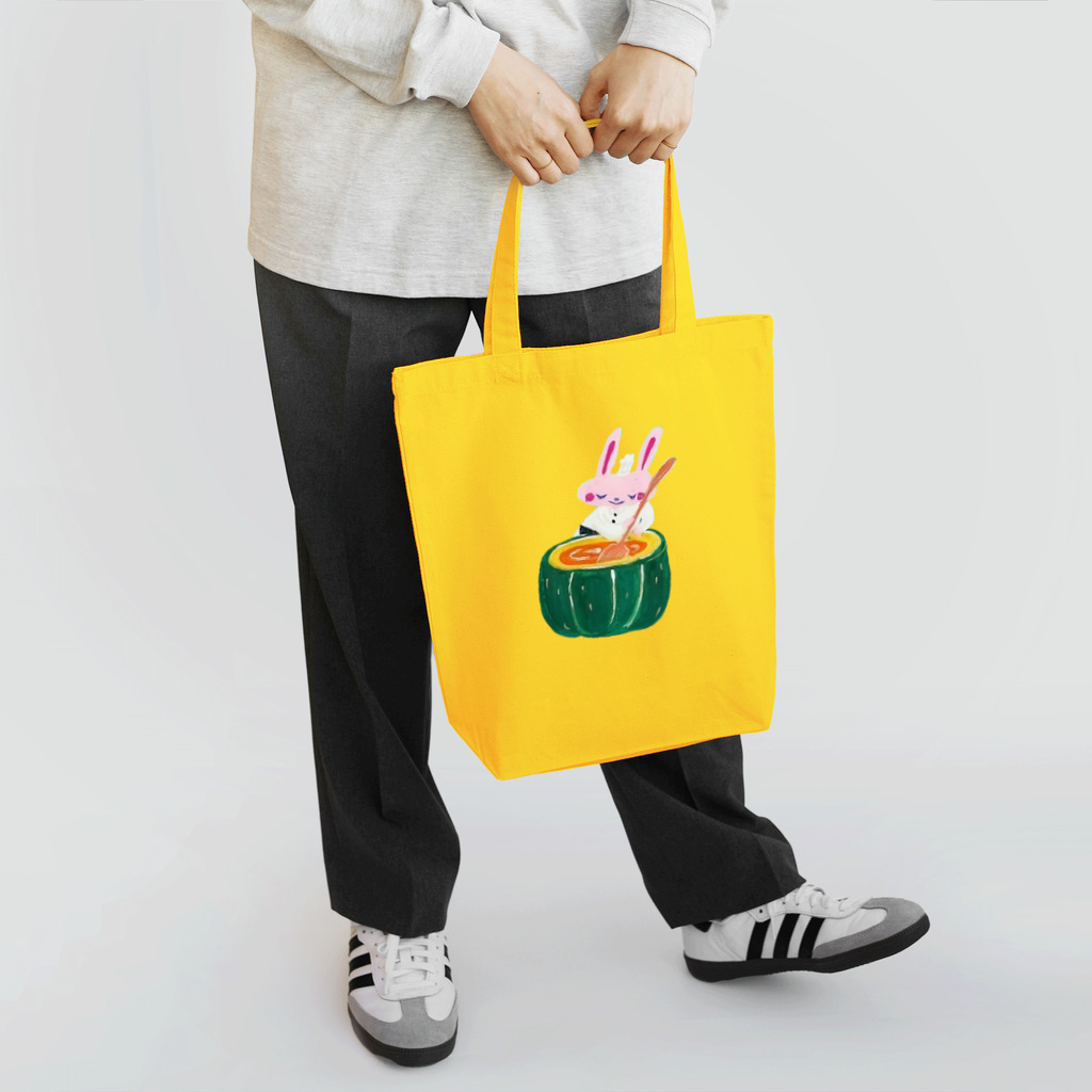 ぷいこのおみせのうさぎのスープ屋さん。 Tote Bag