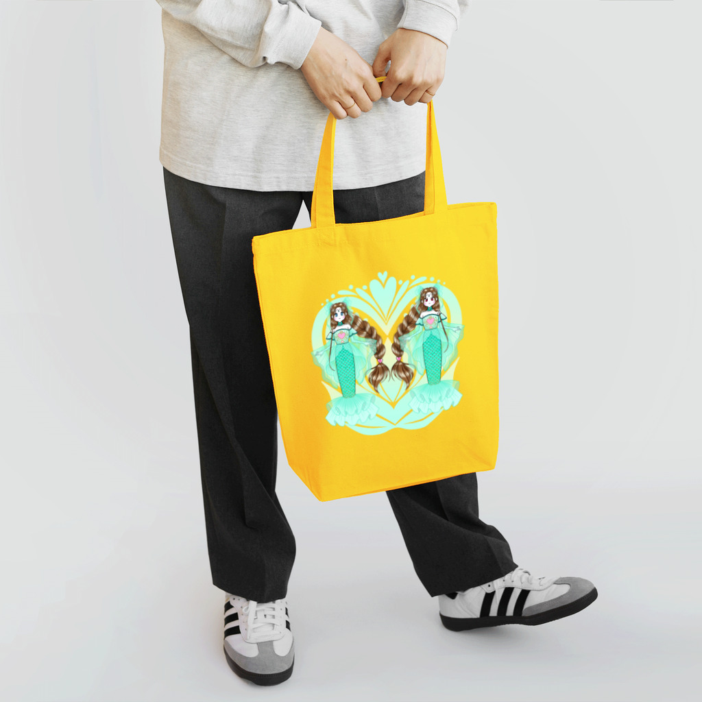 さすらい通り梅番地の◆塗り絵のお姫様　恋のぼり Tote Bag