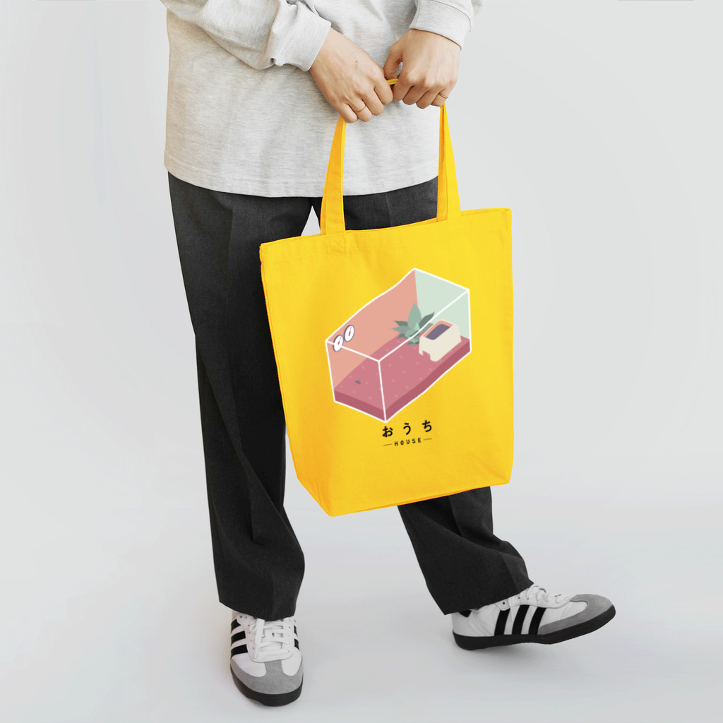 爬虫類グッズ メッサヌンサ - M.R.Sのはちゅうるい の おうち Tote Bag