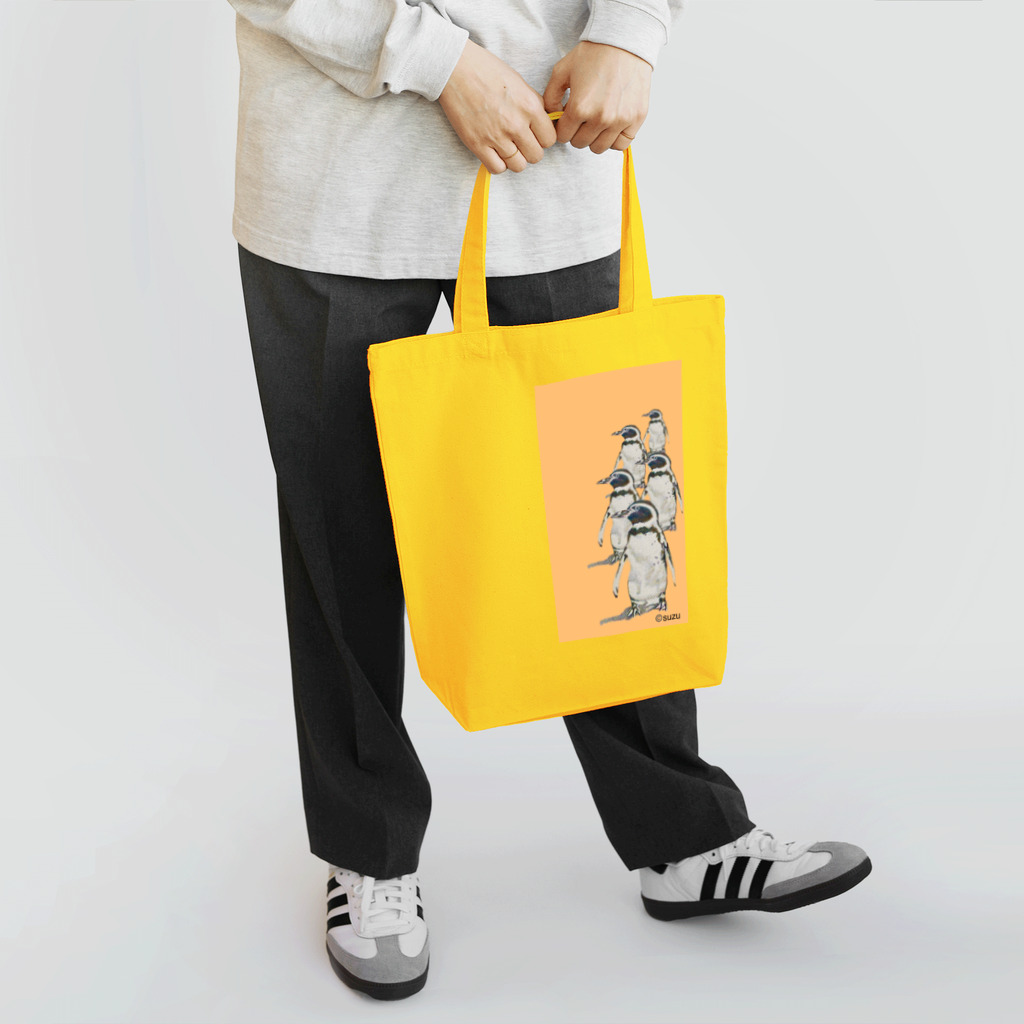 Shiho工房のペンギン軍団 Tote Bag