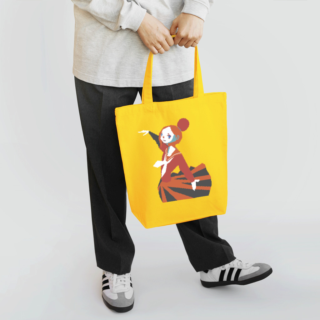 ずぅんの踊るお団子頭の女の子 Tote Bag