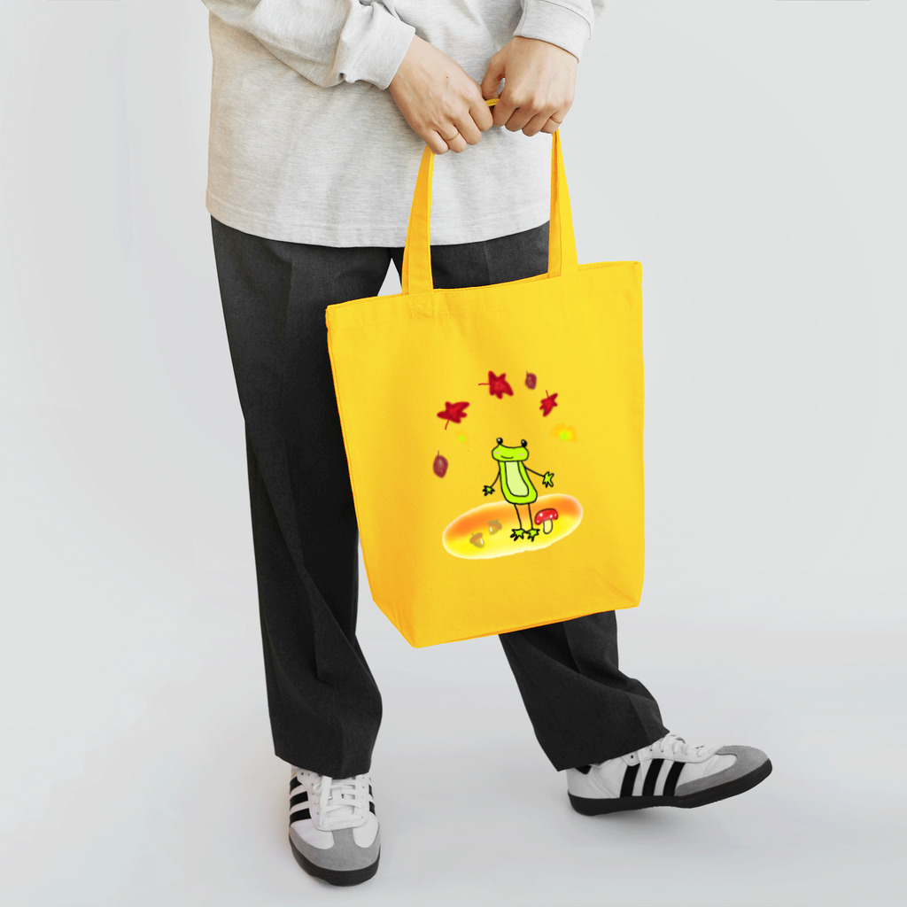 あるてみらのカエルちゃんと秋 Tote Bag