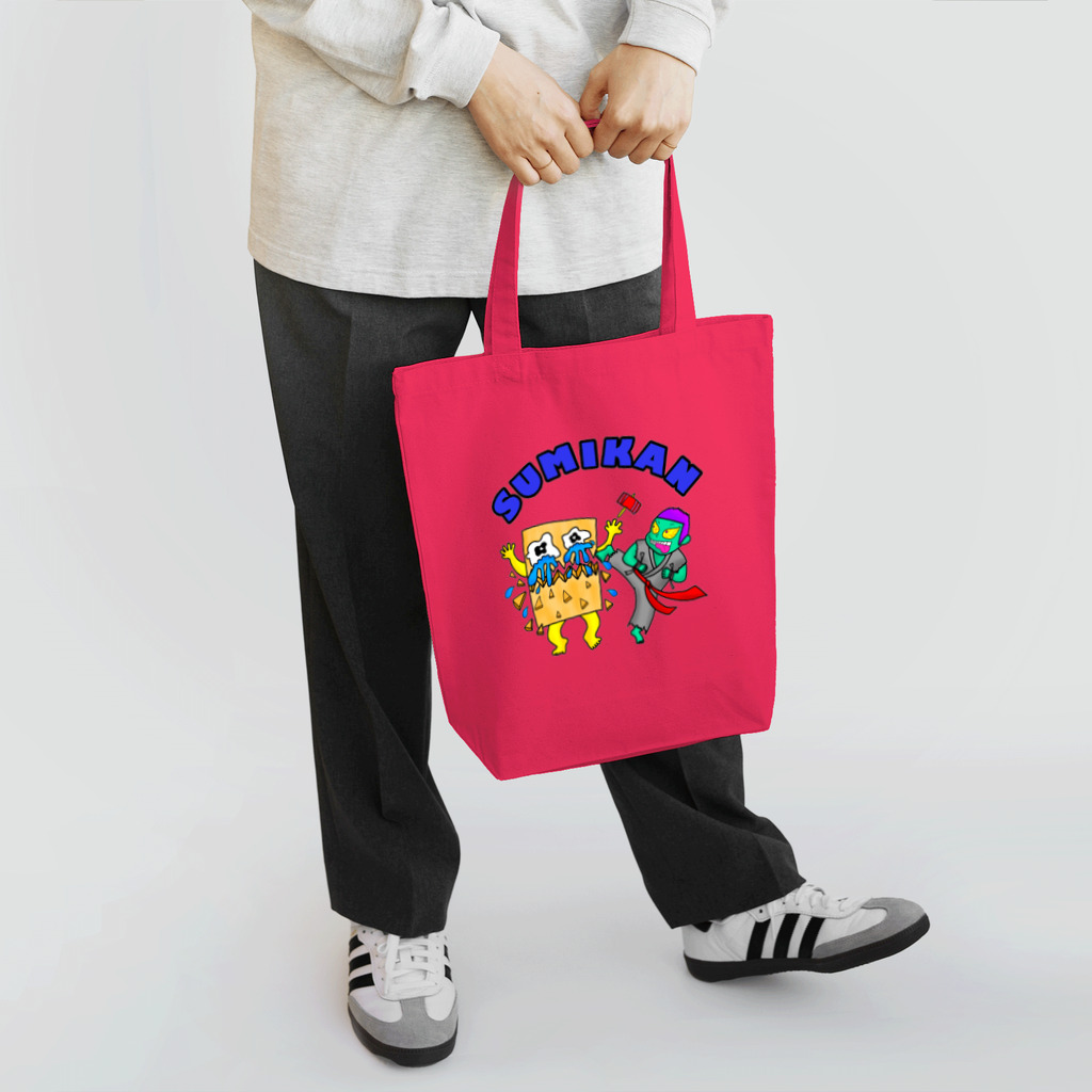 sumikanshopのスミカンvsウッドマン Tote Bag