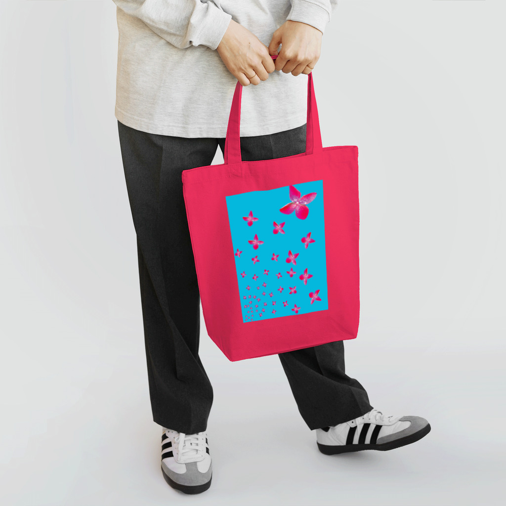 元気いっぱいのajisai. Tote Bag