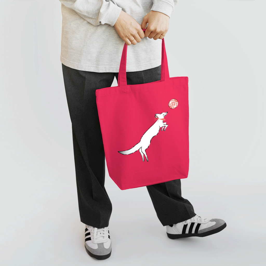 Amiの狐の手毬唄-鳥居狛狐弐- Tote Bag