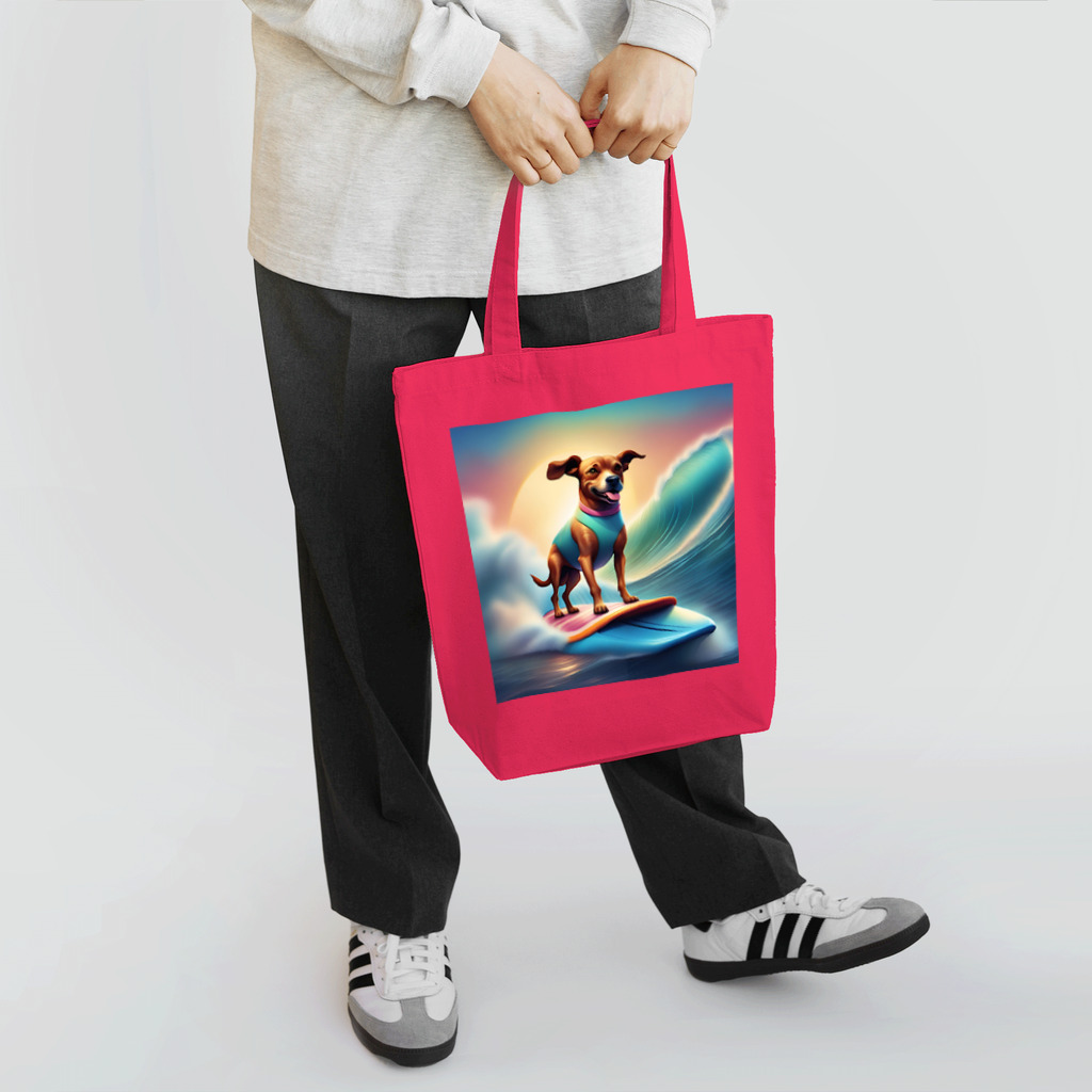 jimeryのサーフィンドッグ4 Tote Bag