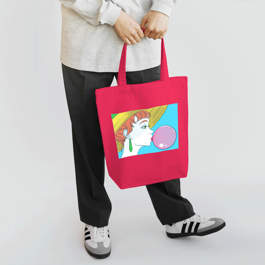 ヒトミのフーセンガム Tote Bag