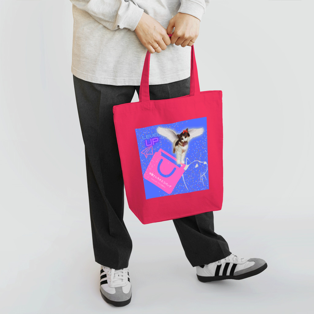 momo_emiのmomo_emi バッグがあればとりあえず入る猫 Tote Bag