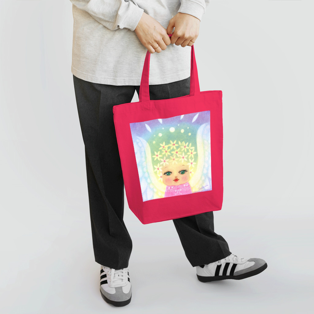 にゃーにゃワンダフルのハッピーエンジェル〜Neptune~ Tote Bag