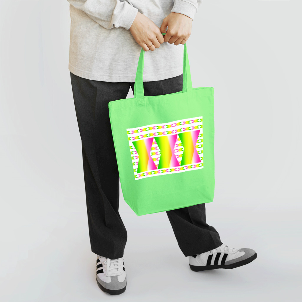 ✨🌈✨ユラクラカン🇯🇵 ✨🌈✨の🌸春色虹グラス🌈 Tote Bag