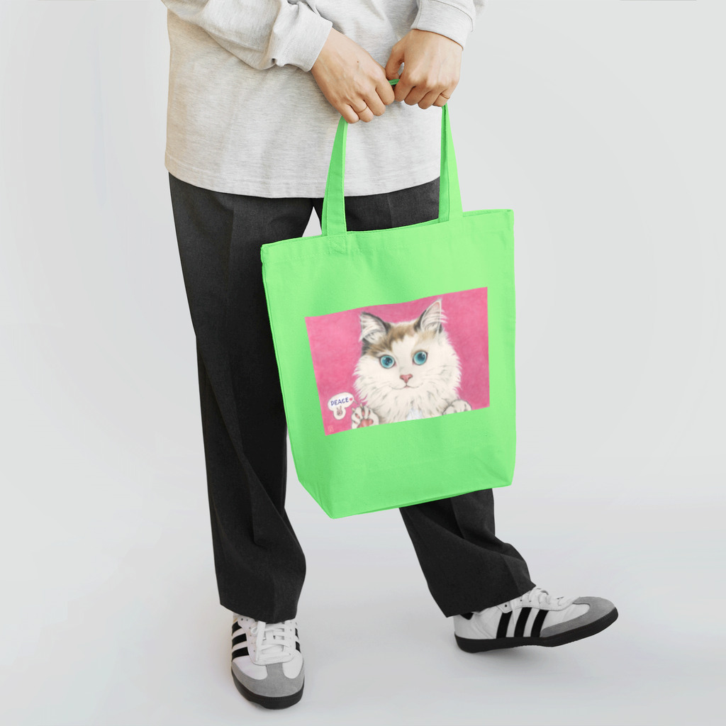 hazuki-maruhaの猫お嬢さま トートバッグ