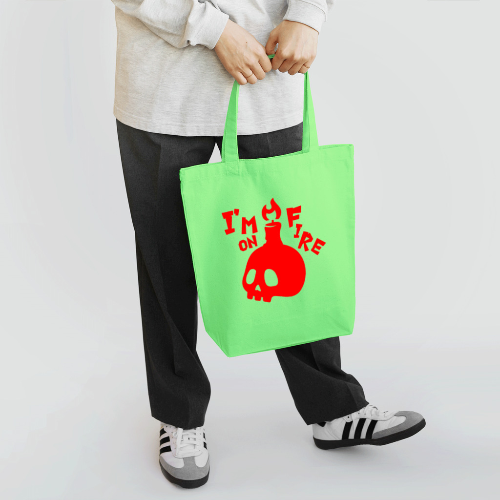 Bootleg BustersのI'M ON FIRE Tote Bag