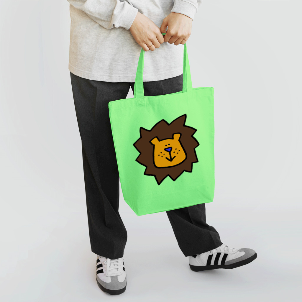 kotubu..のおとぼけライオン Tote Bag