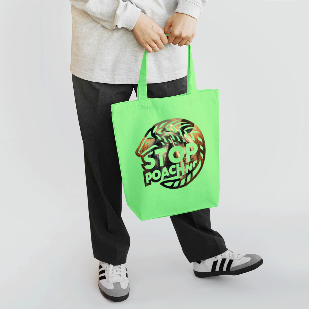 STOP POACHNGのSTOP POACHNG（インドサイ） Tote Bag