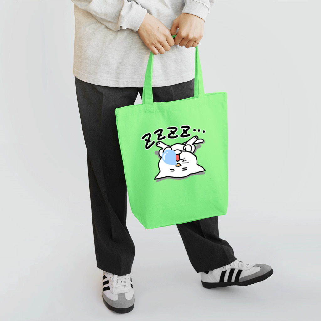 くじら堂のしろまる Tote Bag