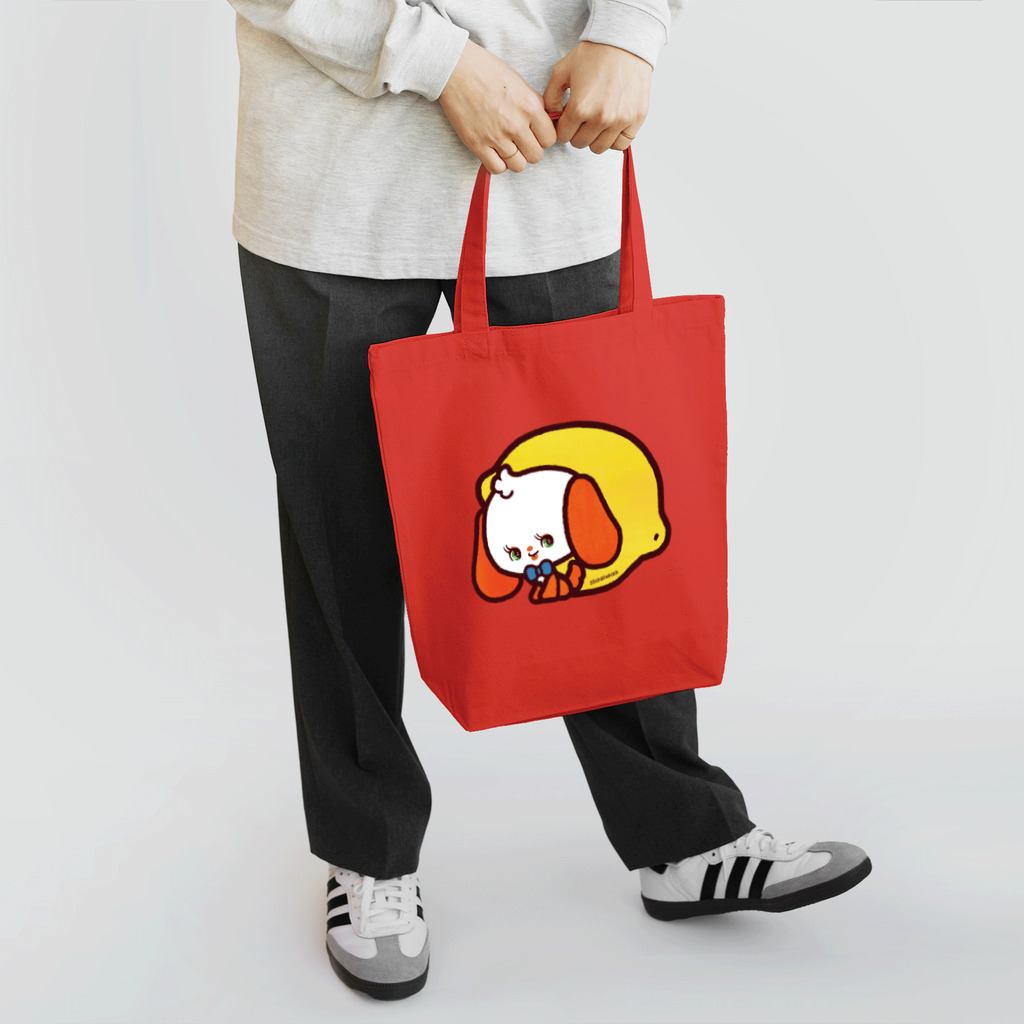 白鳥座-shiratoriza-のフルーツアニマル わんちゃん Tote Bag