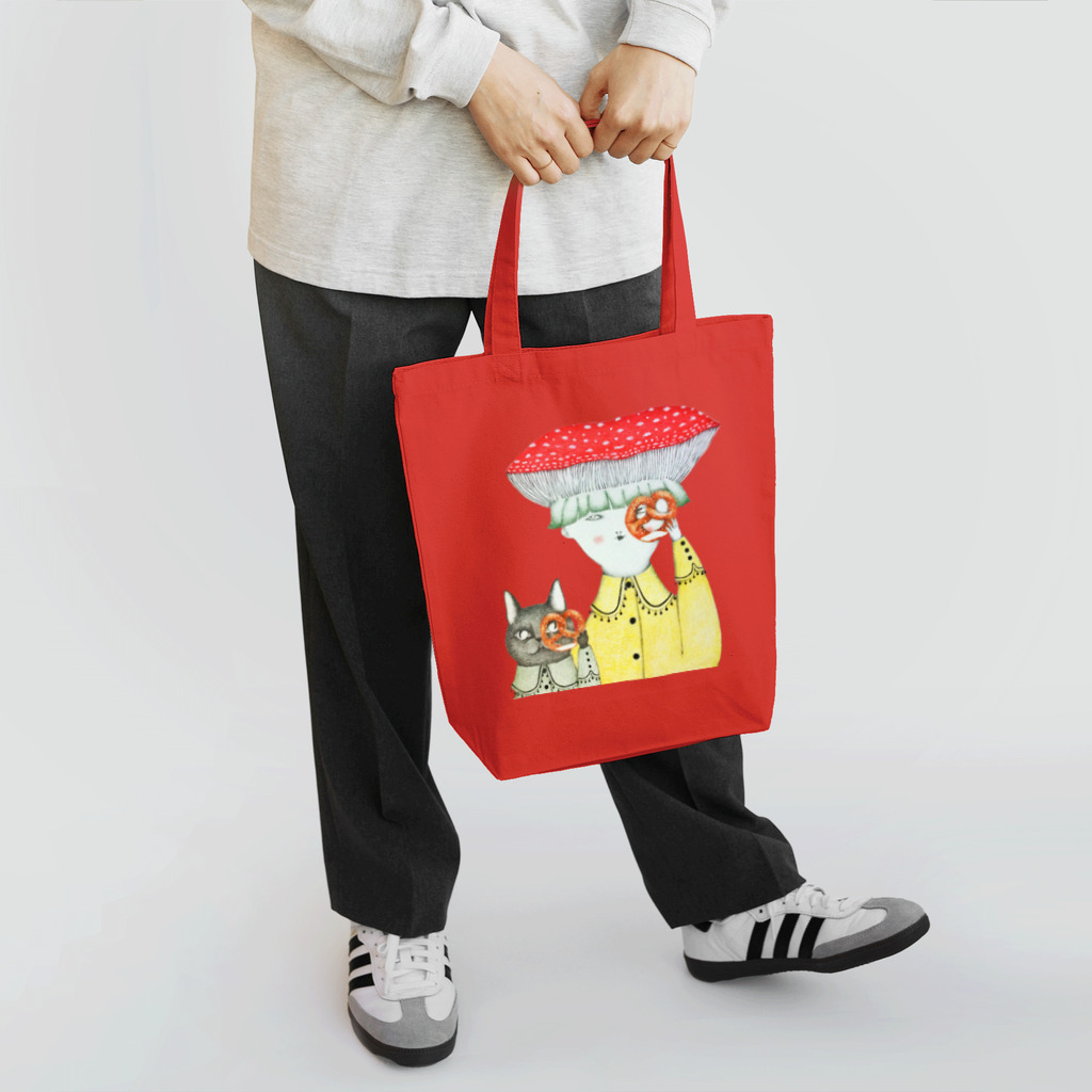 vt_tomomariのブレッツェル Tote Bag