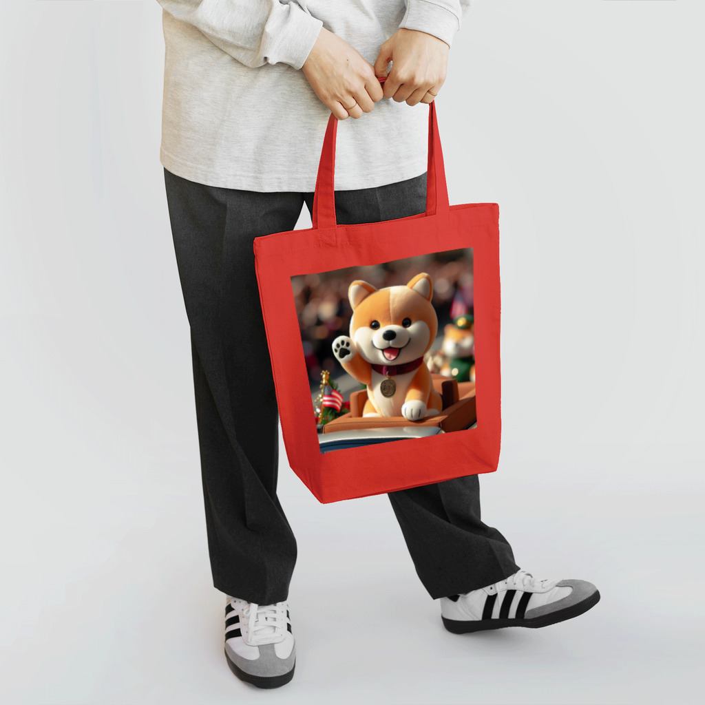 dcgnori／ワンコ画像の凱旋パレードメダリスト柴犬 Tote Bag