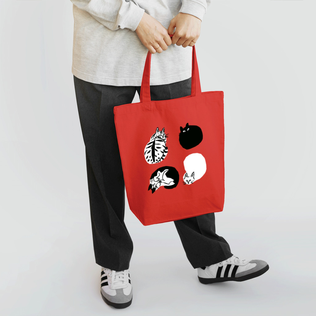 喫茶こぐまやのまるまるごろごろ Tote Bag