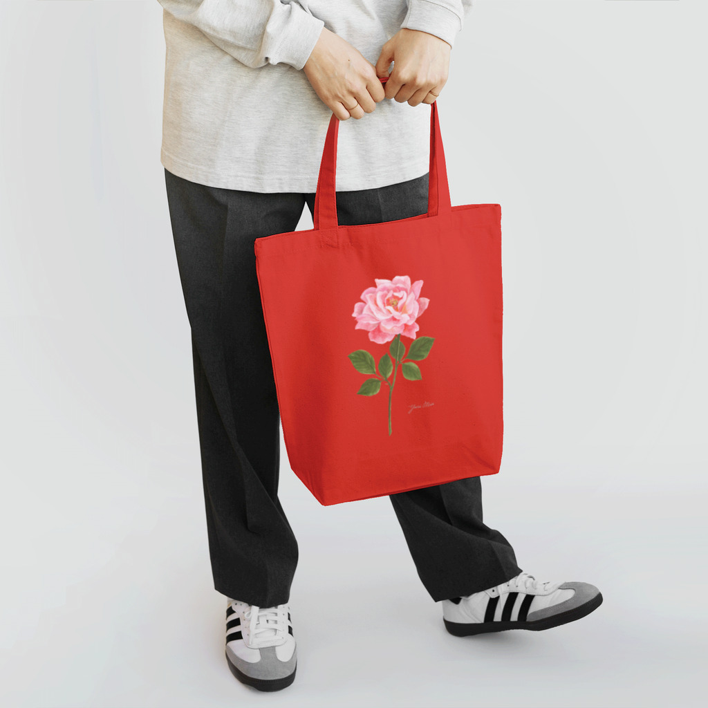 YURI MIUのピンクのバラ ＊ Pink Rose  Tote Bag