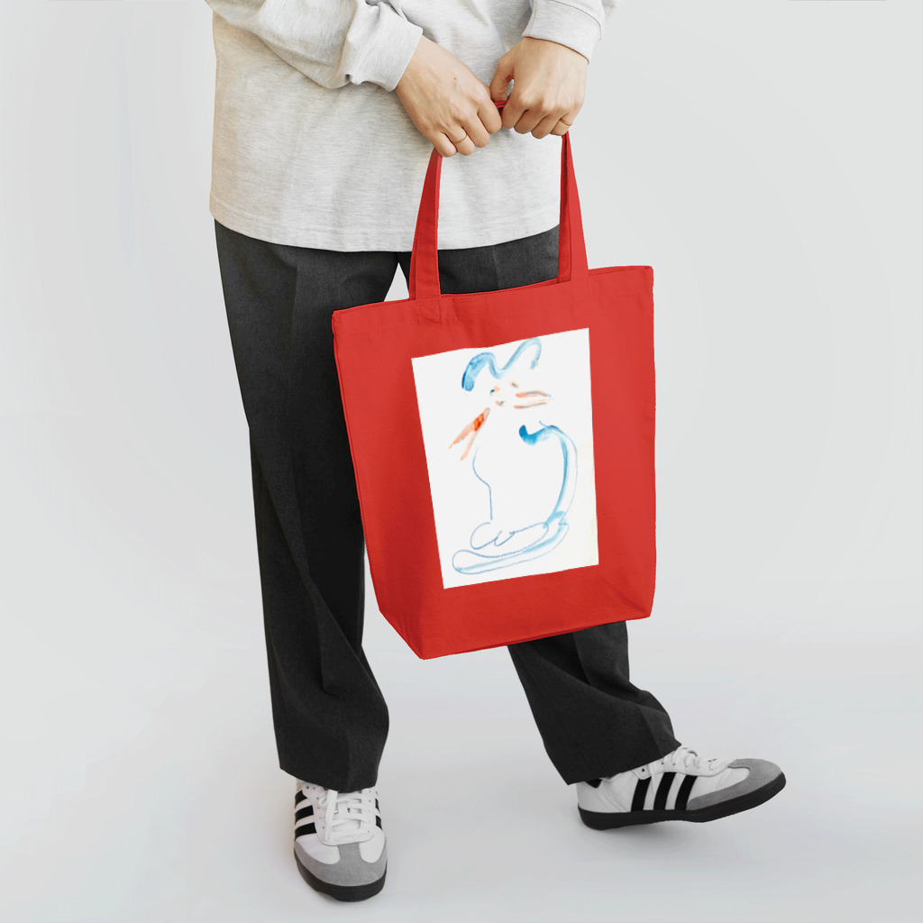 ぴ〜ショッPのdrawing  cat Tote Bag