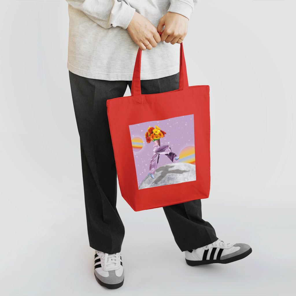 ERiMARi'SHOPのPoppin'ピンクパープル Tote Bag