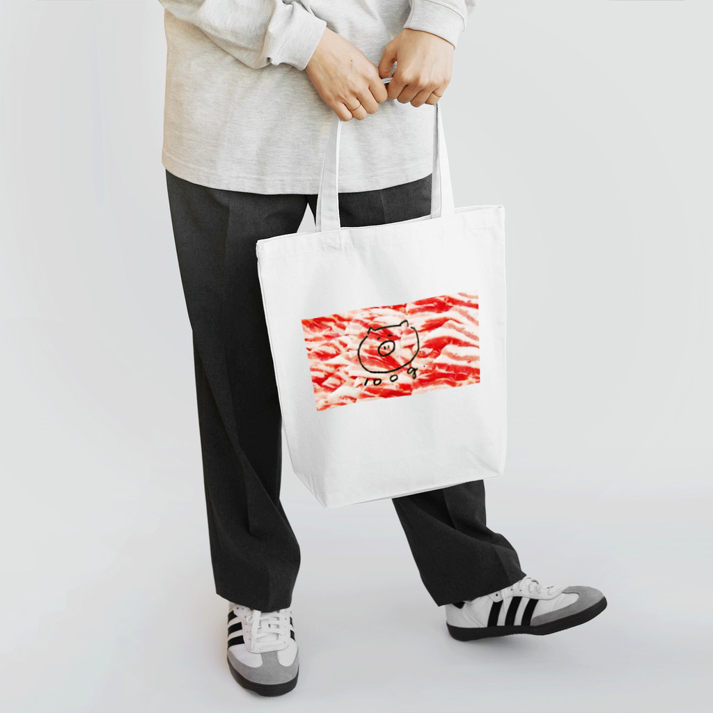 澤井食堂の澤井食堂の豚肉 Tote Bag