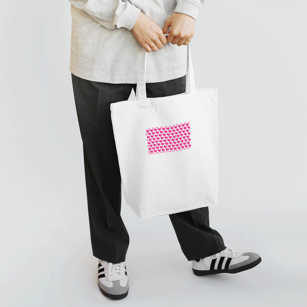 kana design productsの推し活に最適なハートアイテム トートバッグ